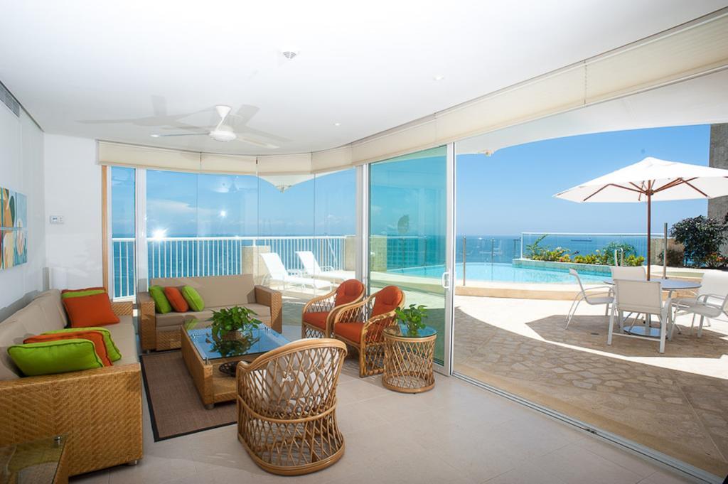Hotel Irotama Lago Santa Marta  Esterno foto A living room with a view of the ocean